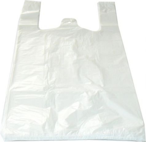 Taška mikroten 10kg 100ks bílá | Obalový materiál - Sáčky, tašky, střívka
